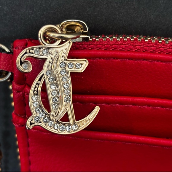 Juicy Couture Vibrant Red Card Wallet - Picture 2 of 8